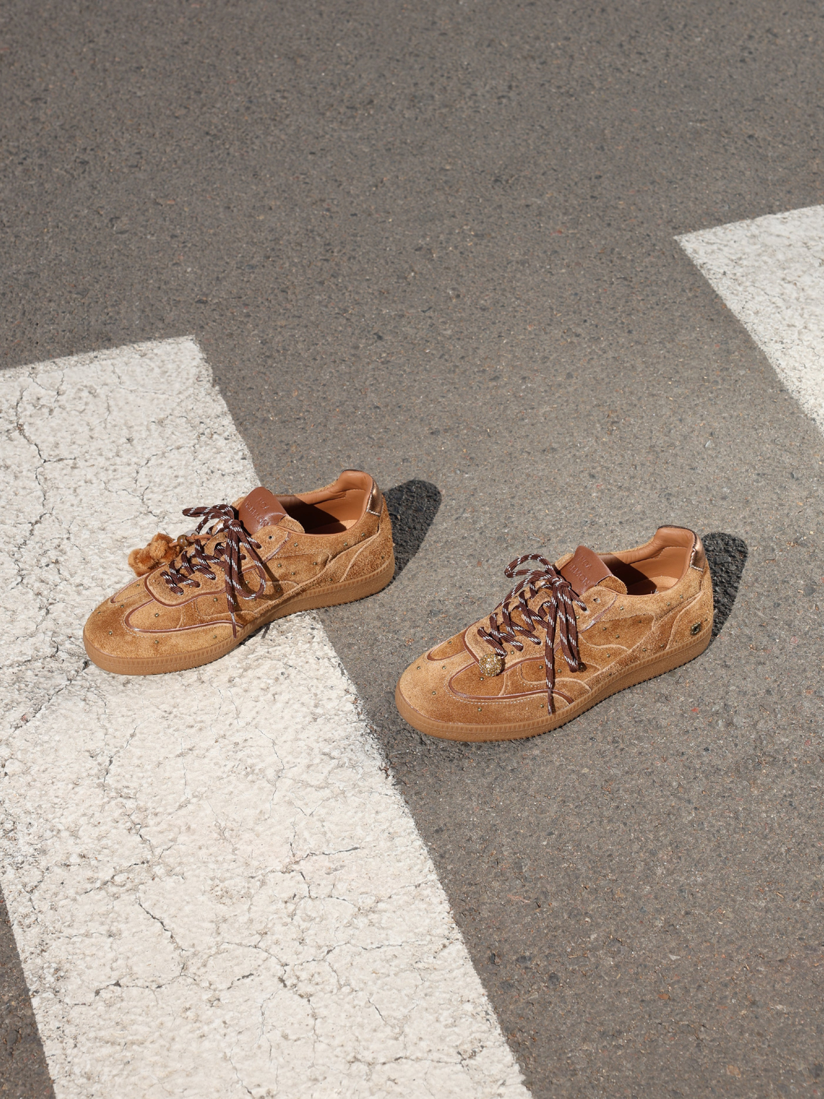 Ten Brown Suede