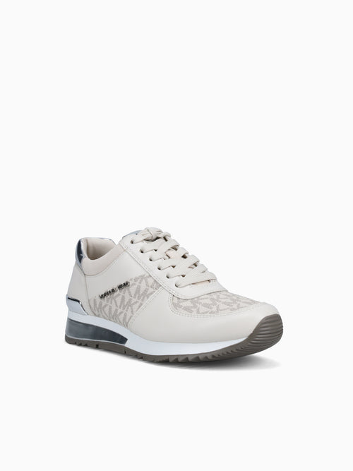 Allie Wrap Trainer Vanilla Leather Beige / 5 / M