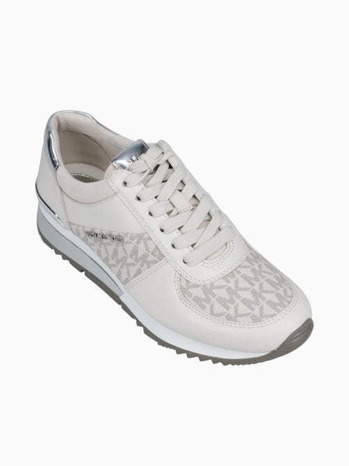 Allie Wrap Trainer Vanilla Leather Beige / 5 / M