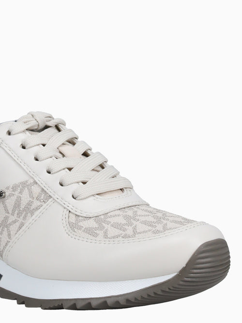 Allie Wrap Trainer Vanilla Leather Beige / 5 / M
