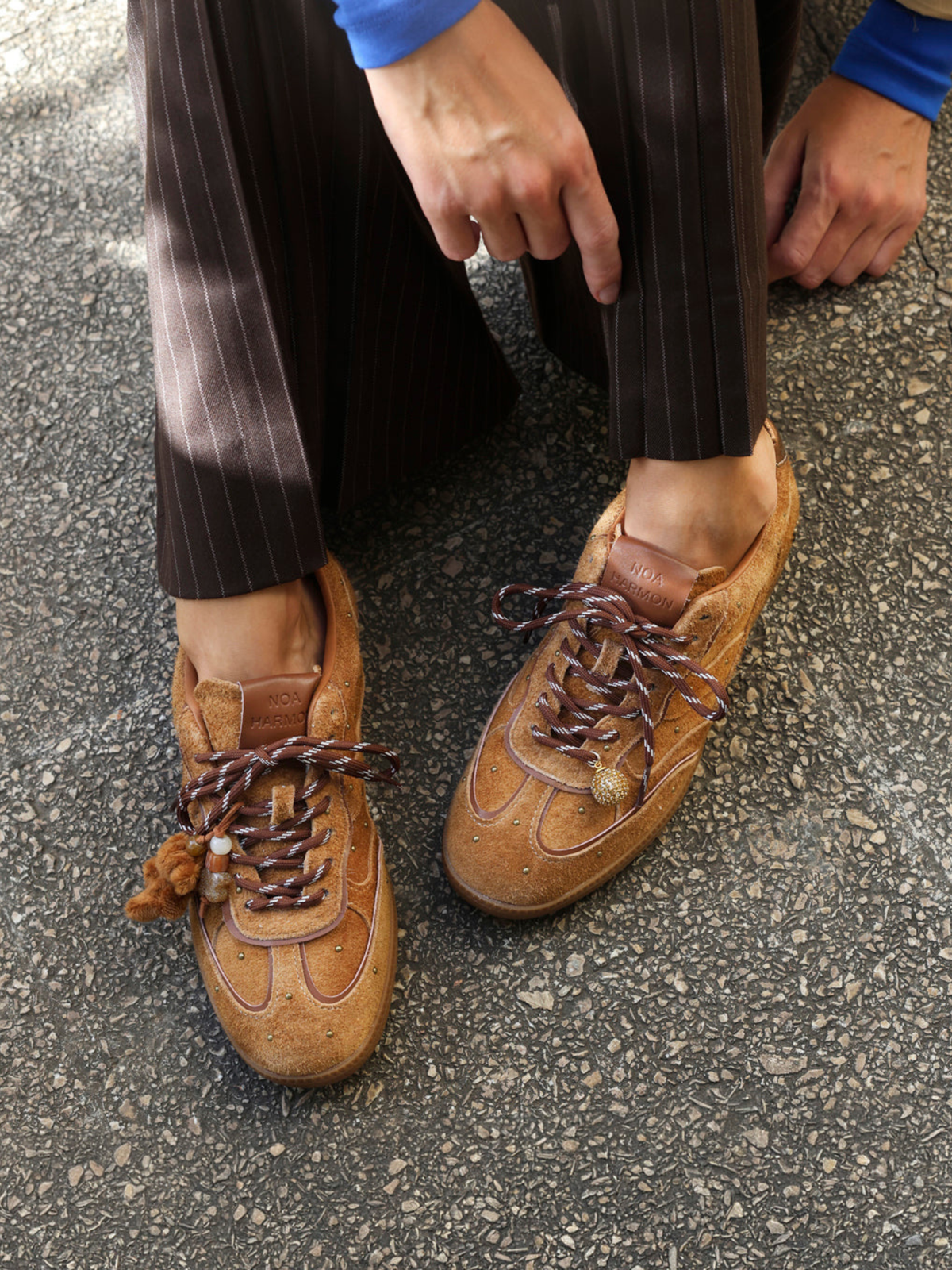 Ten Brown Suede
