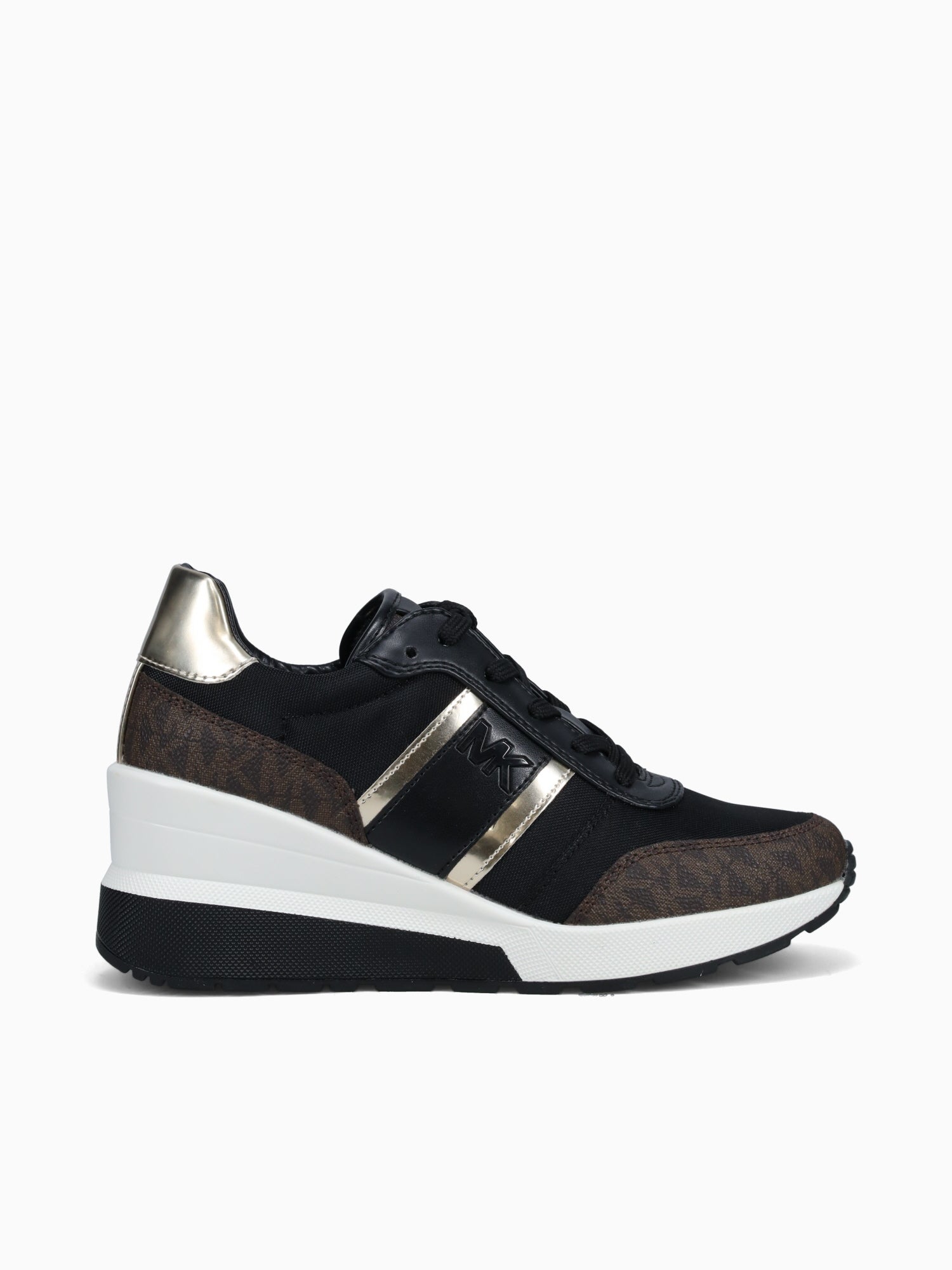 Mabel Trainer Black Leather– La Favorita