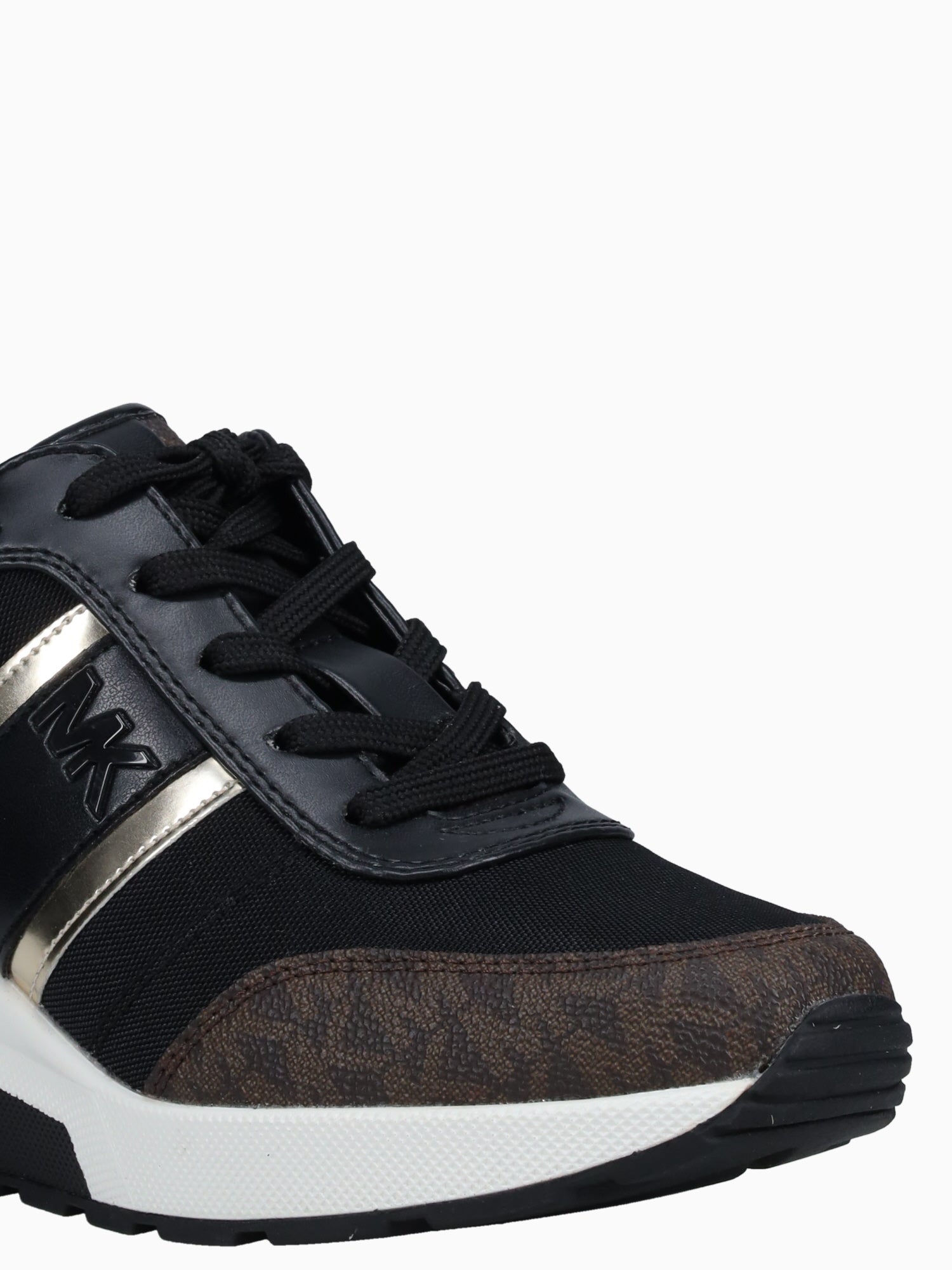 Mabel Trainer Black Leather Black / 5 / M