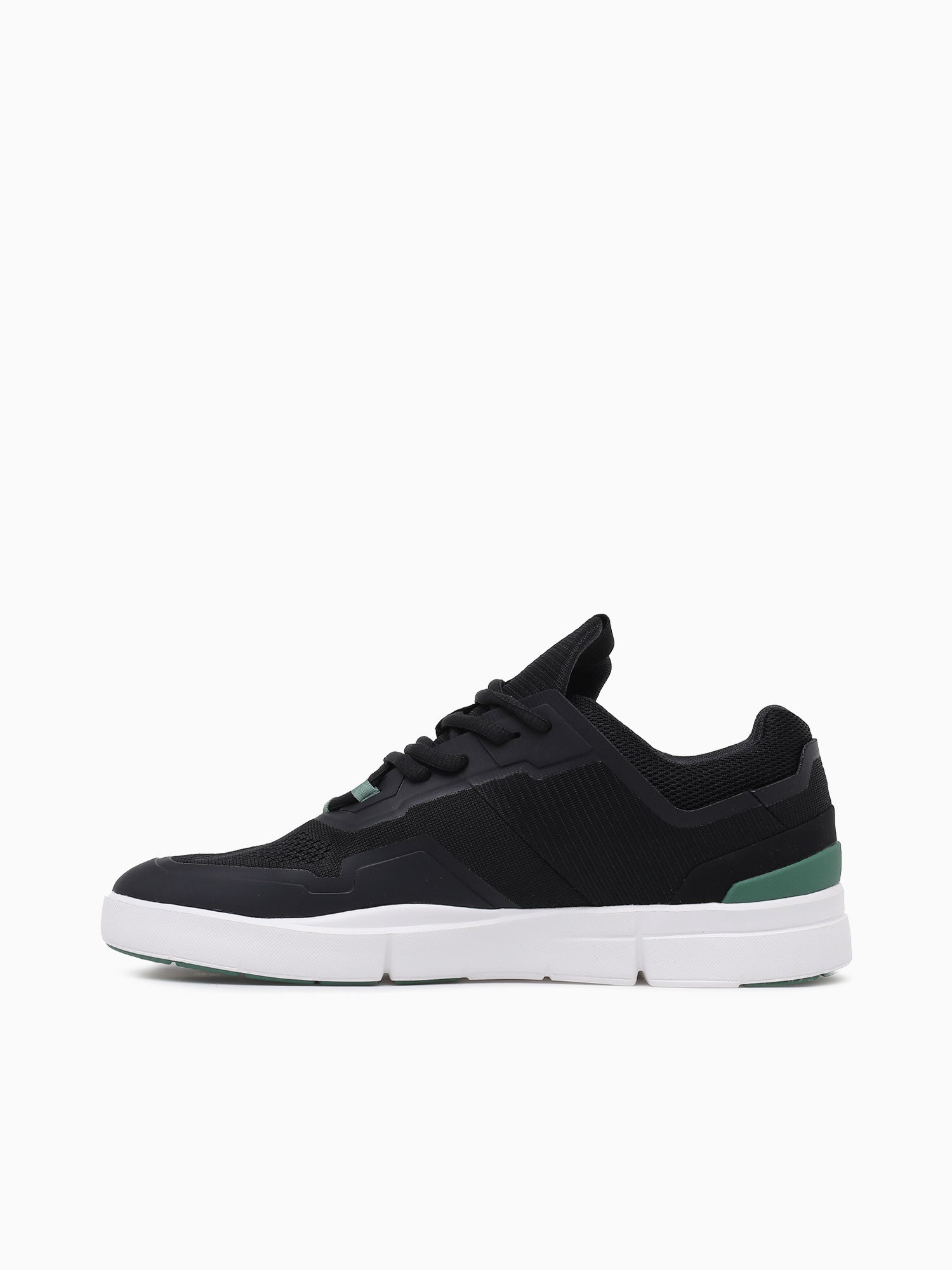 Roger Spin Black Green leather Mesh Black / 7 / M