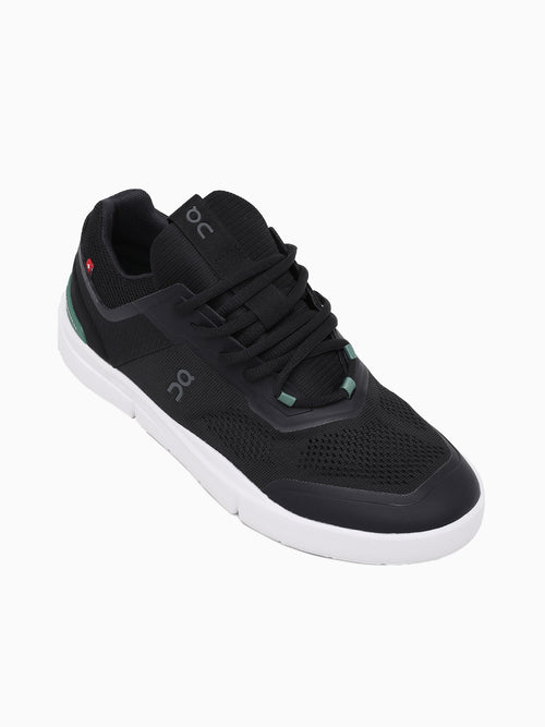 Roger Spin Black Green leather Mesh Black / 7 / M