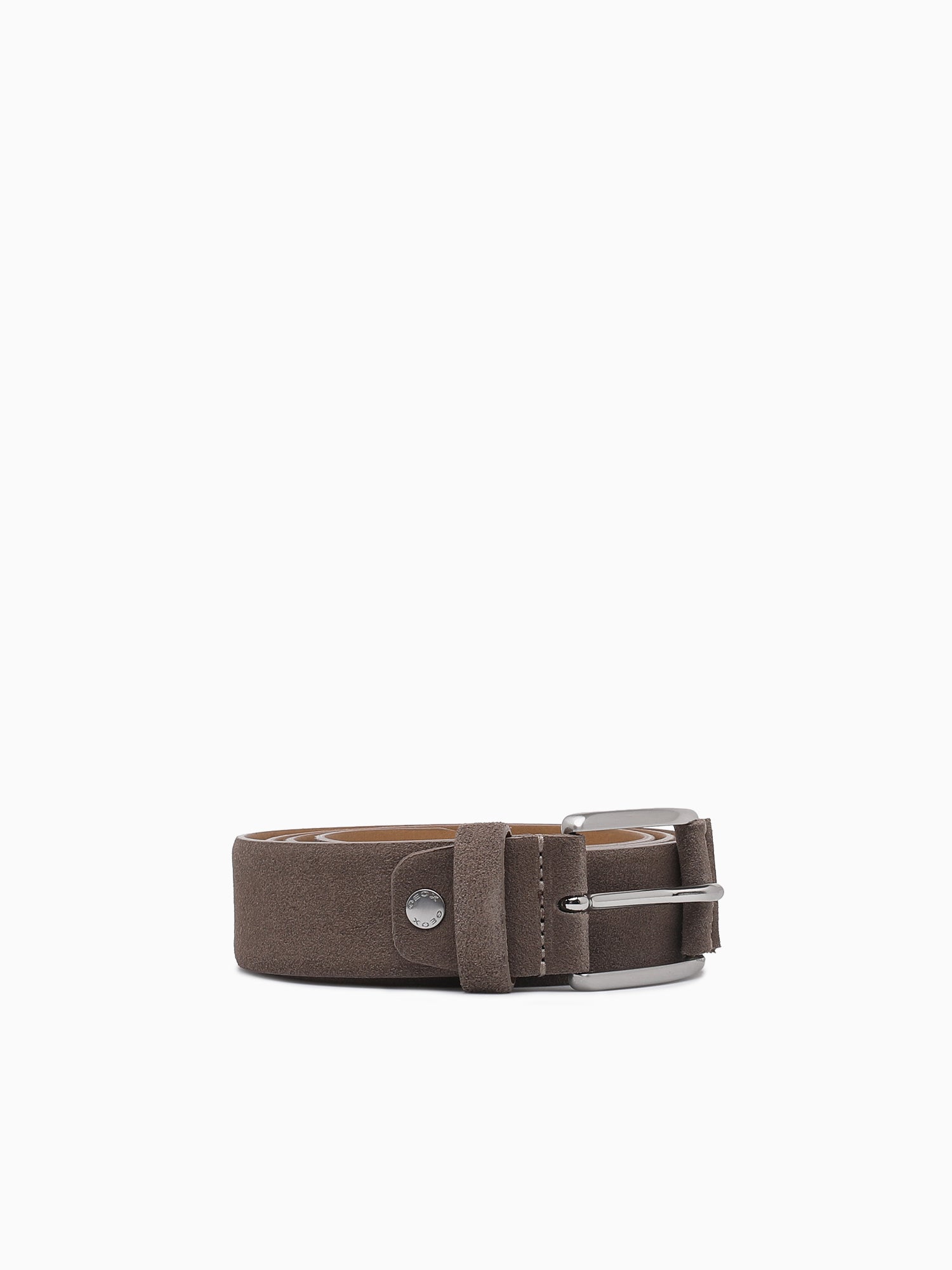 U Belt U35k5e taupe suede