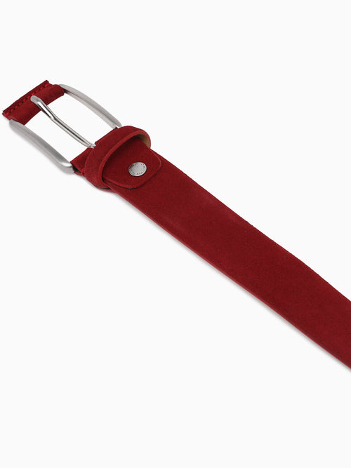 U Belt U35k5e dk.red suede