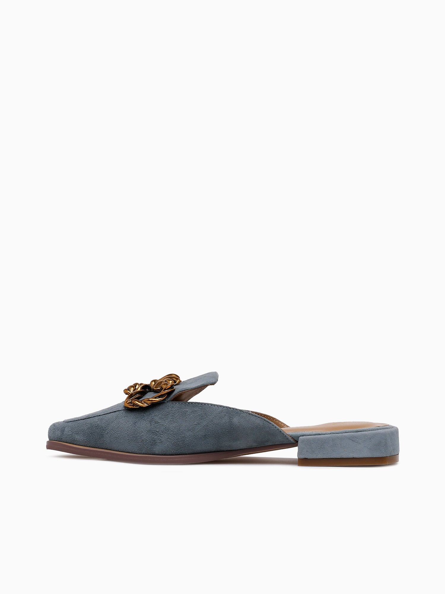 Adeola Sky Suede Light Blue / 5 / M