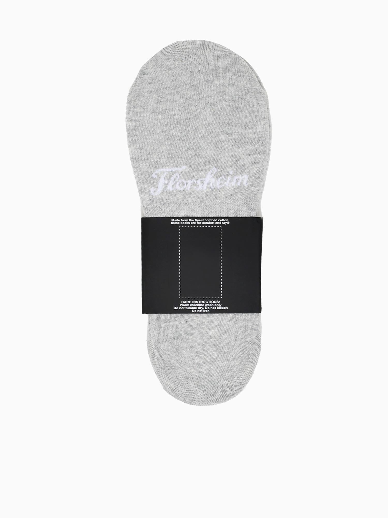 3pack Footie Grey Cotton Poly Grey