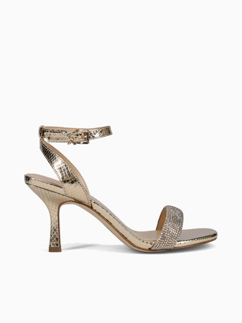 Carrie Sandal Pale Gold Metallic Gold / 5 / M