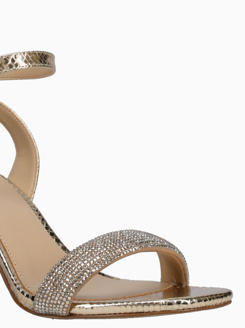 Carrie Sandal Pale Gold Metallic Gold / 5 / M