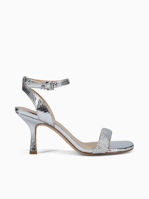 Carrie Sandal Silver Metallic Silver / 5 / M