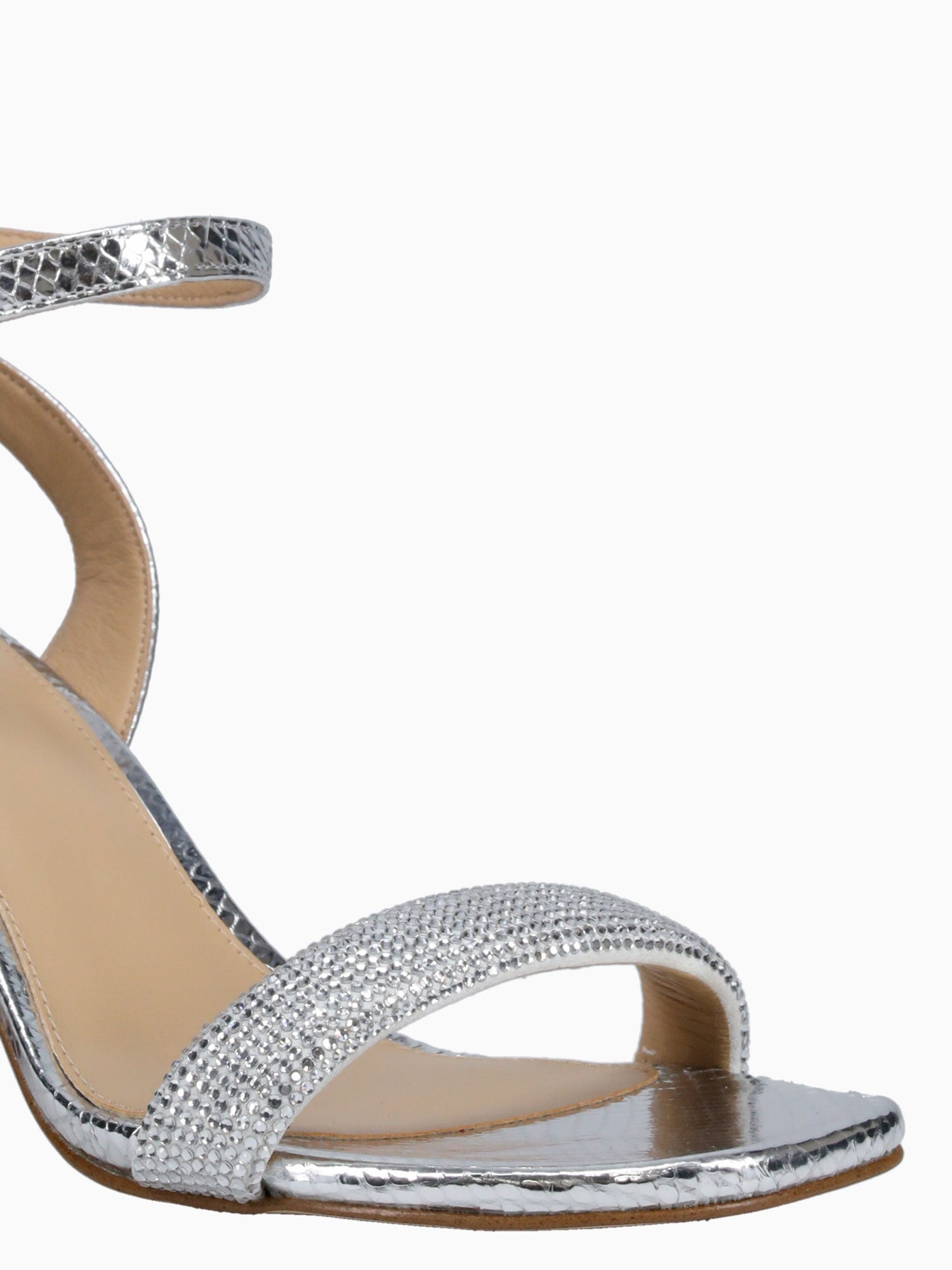 Carrie Sandal Silver Metallic Silver / 5 / M