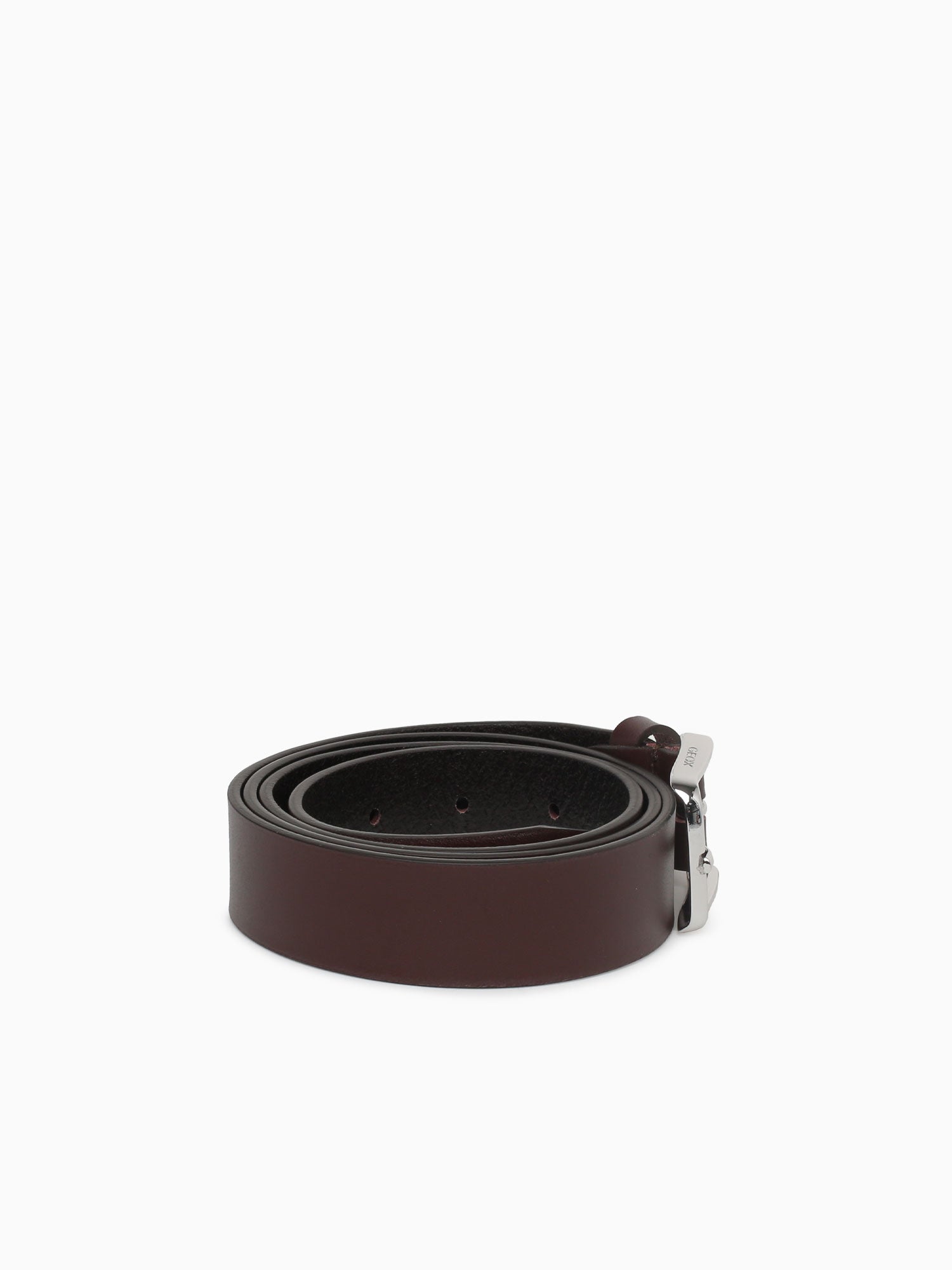 U Belt U35k5d coffee vegetable leahter Brown / 32