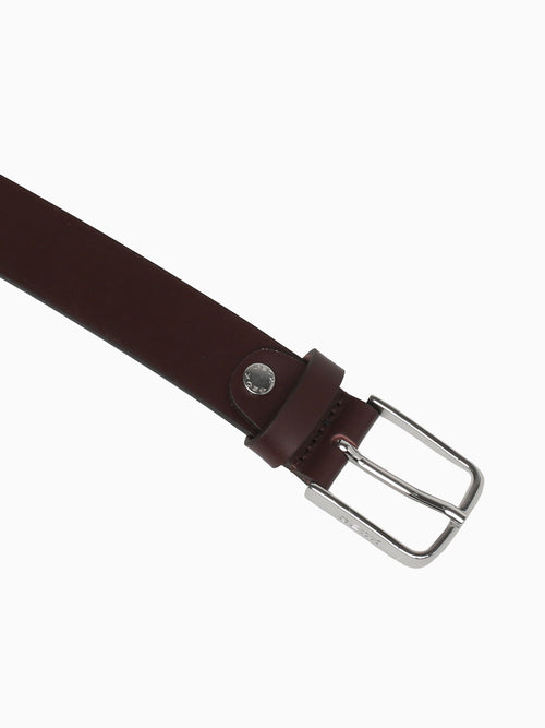 U Belt U35k5d coffee vegetable leahter Brown / 32