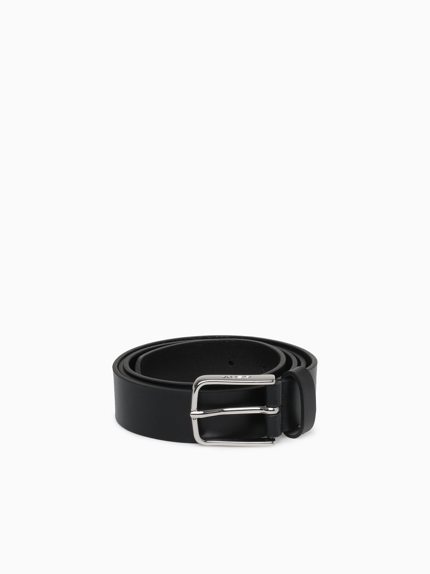 U Belt U35k5d black vegetable leahter Black / 32