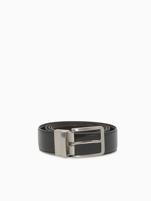 U Belt U35k5j black Coffee leather Black Brown / 32