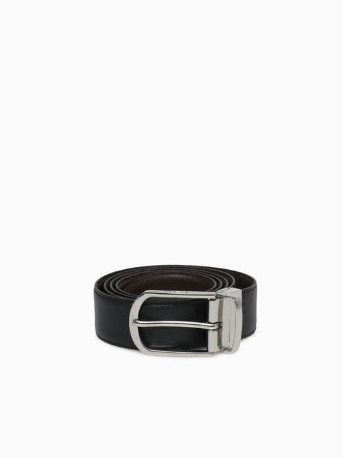 U Belt U36k5b black Dk.coffee nappa Black Brown / 32