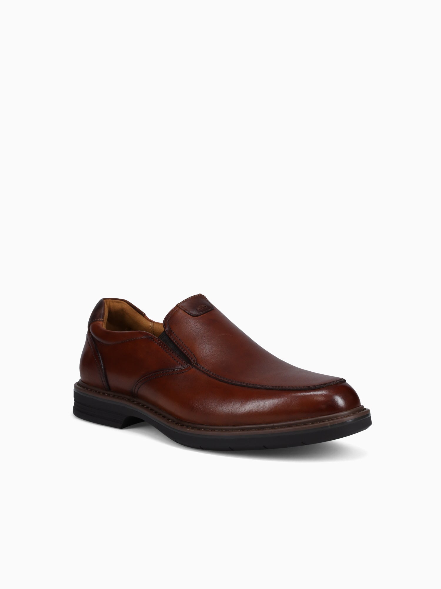 Norwalk Moc Toe Slip On Cognac Brw lea Brown / 7 / M