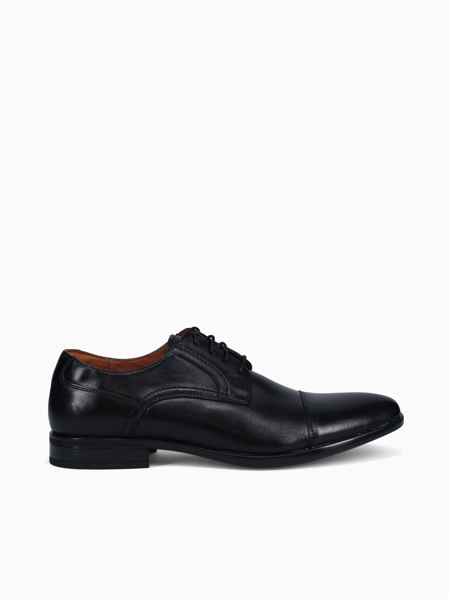Zaffiro Cap Toe Oxford Black Leather Black / 7 / M