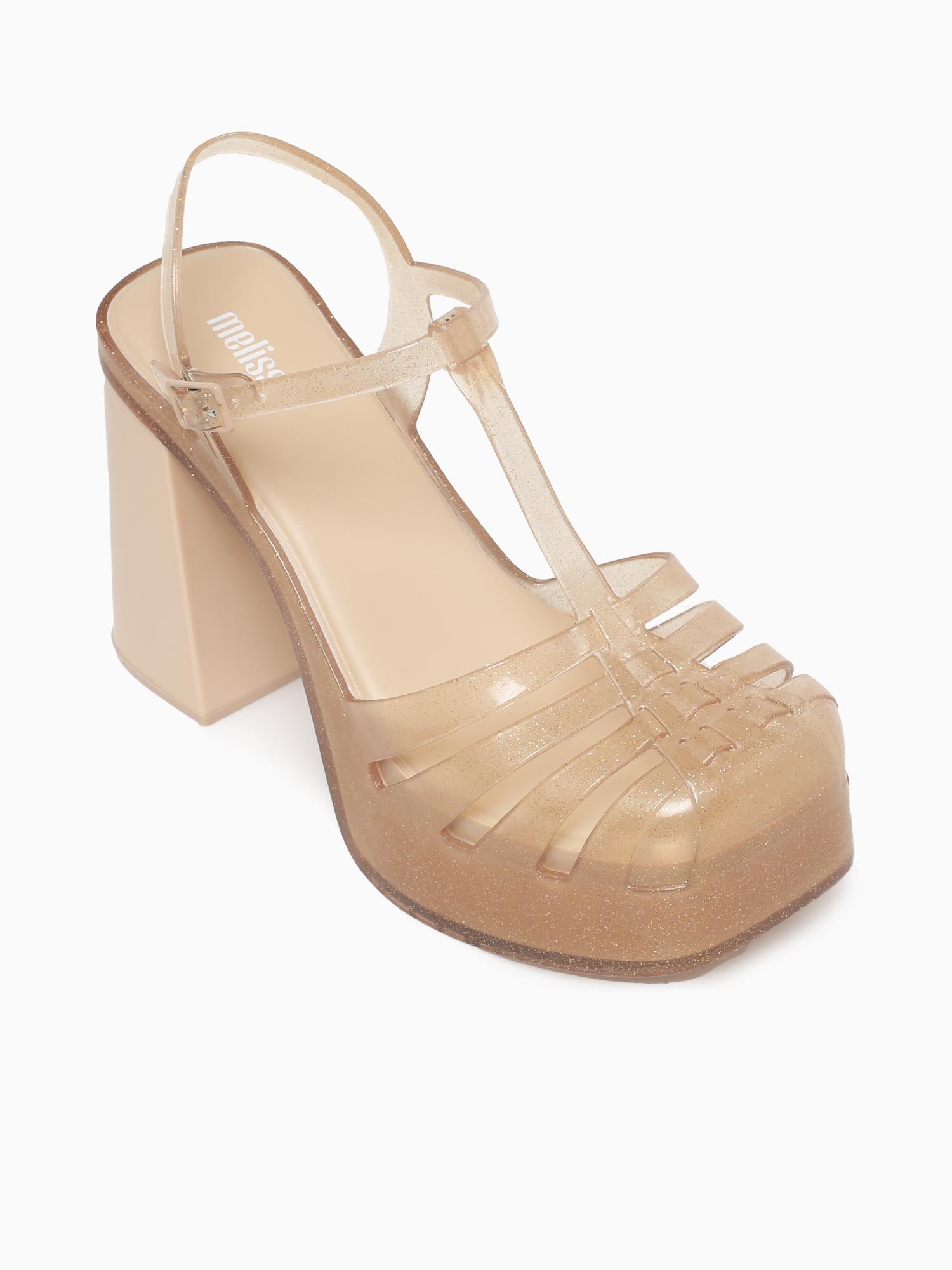 Party Heel Gold Glitter Jelly Gold / 5 / M