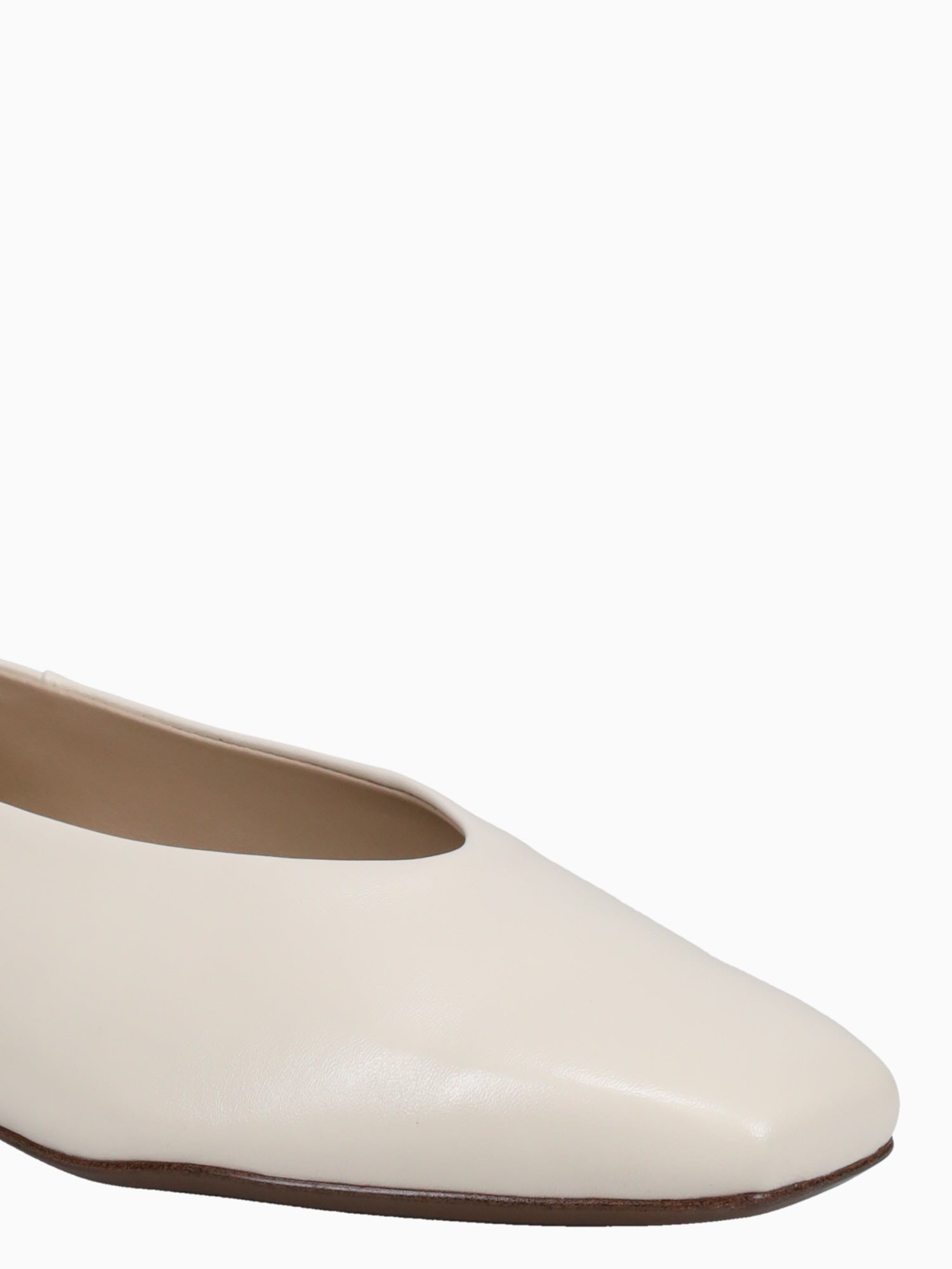 Kasey Modern Ivory Leather White Pearl / 5 / M