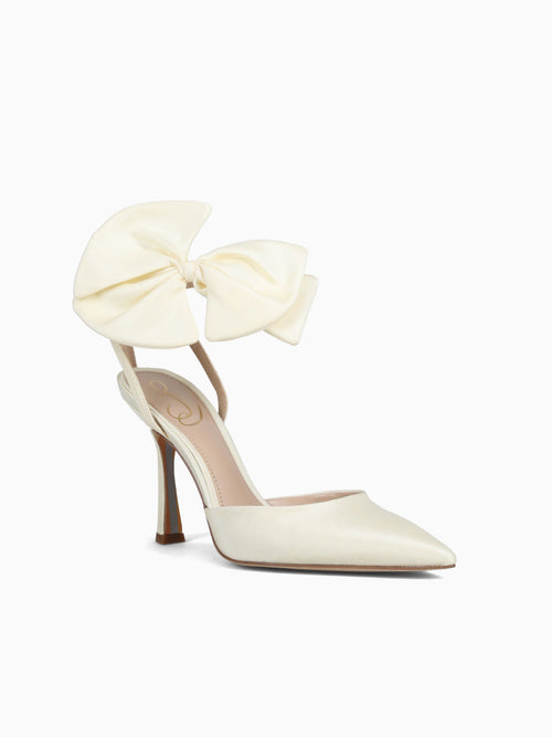 Halie Pearl Ivory Fabric White Pearl / 5 / M