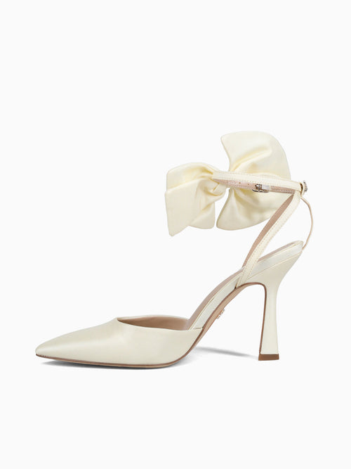Halie Pearl Ivory Fabric White Pearl / 5 / M