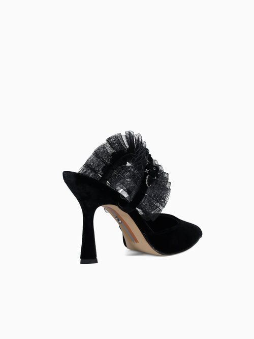 Hughes Black Velvet Black / 5 / M