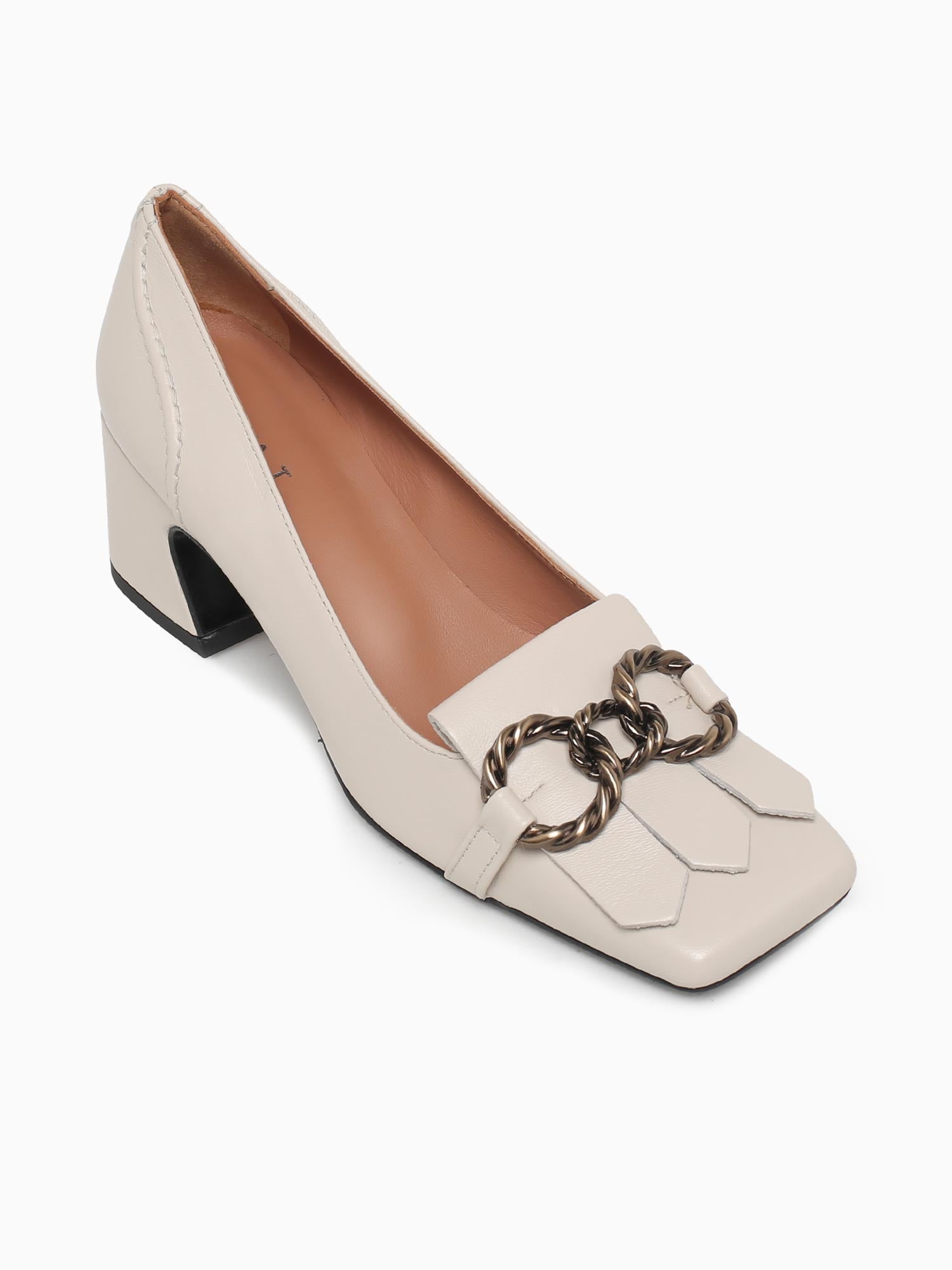 Maecy Milk Nappa White / 36 / M
