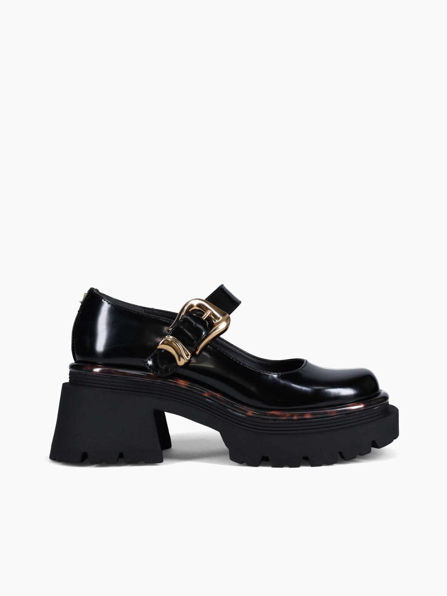 Nellie Black Leather Black / 5 / M