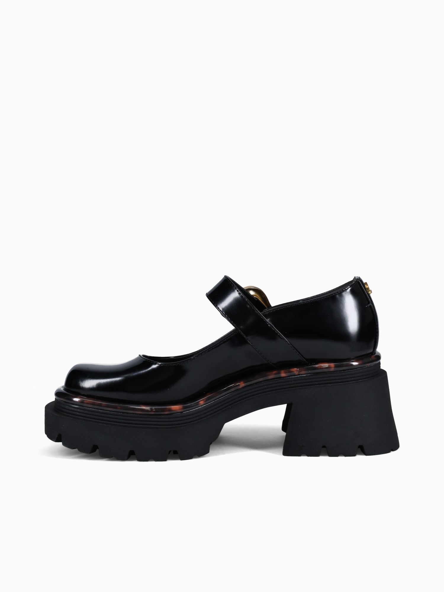 Nellie Black Leather Black / 5 / M