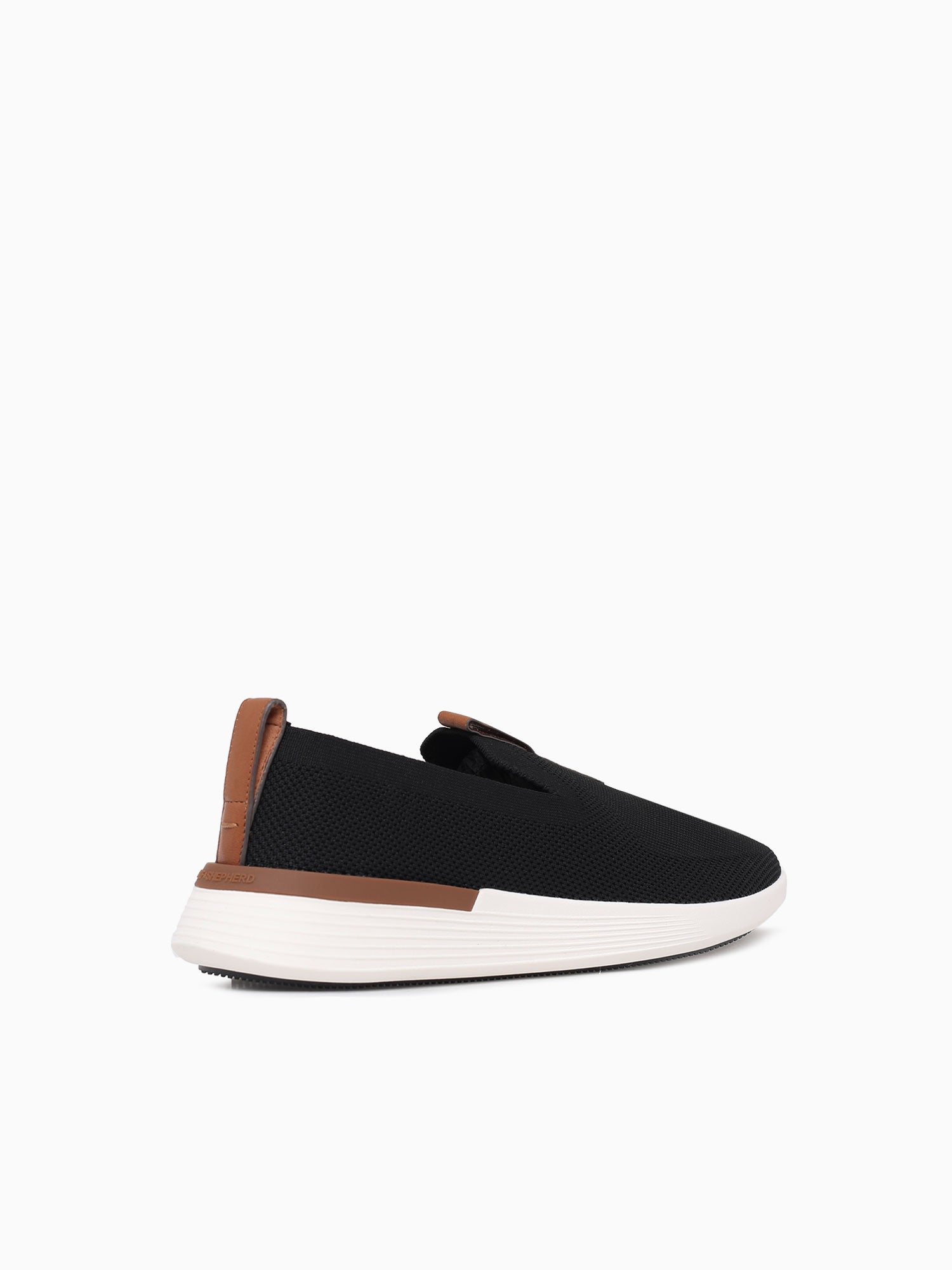Swiftknit Loafer Black White spandex Black / 7 / M