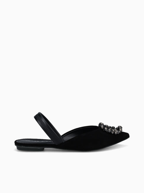 Joy Preto Suede Black / 5 / M