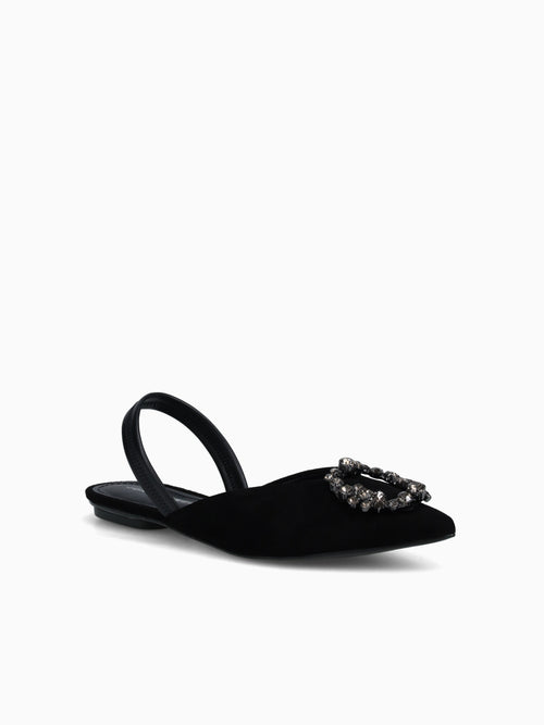 Joy Preto Suede Black / 5 / M