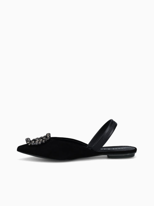 Joy Preto Suede Black / 5 / M