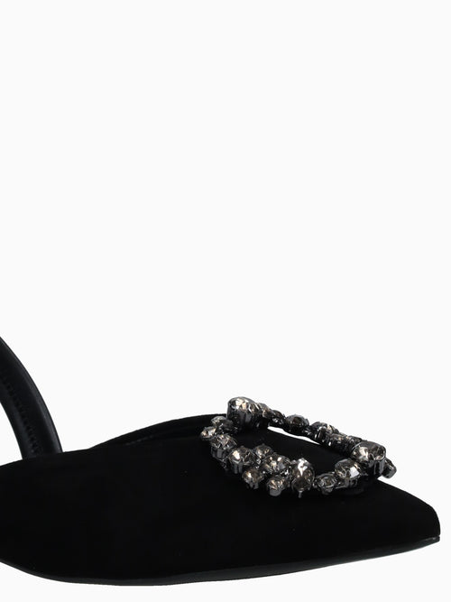 Joy Preto Suede Black / 5 / M