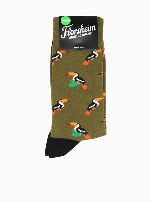 Toucan Olive Bamboo Poly Dark Green