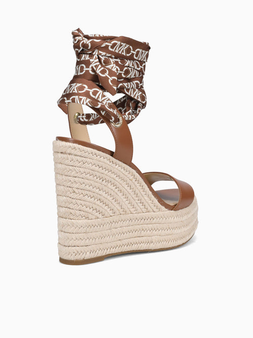 Esme Wedge Espadrille Luggage Vachetta Tan / 5 / M