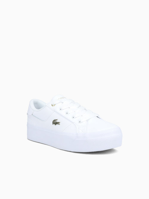 Ziane Platform Wht Gold leather White / 5 / M