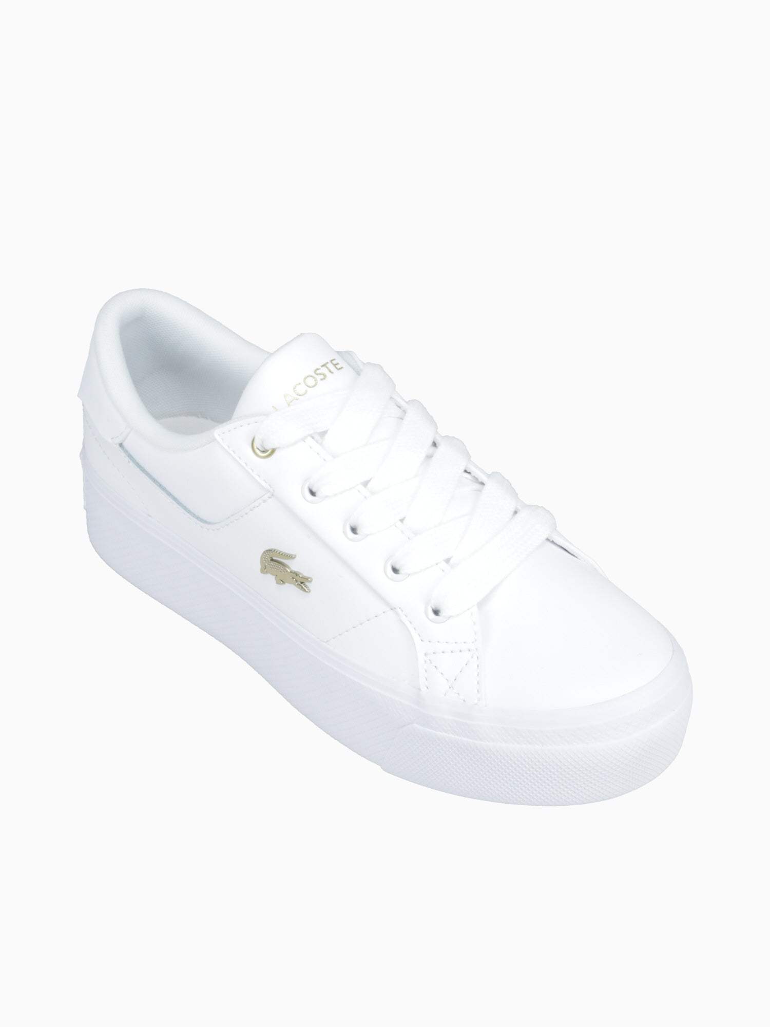 Ziane Platform Wht Gold leather White / 5 / M