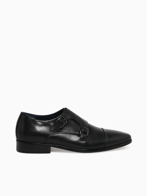 Jemuel Black Brushed Calf Black / 7 / M