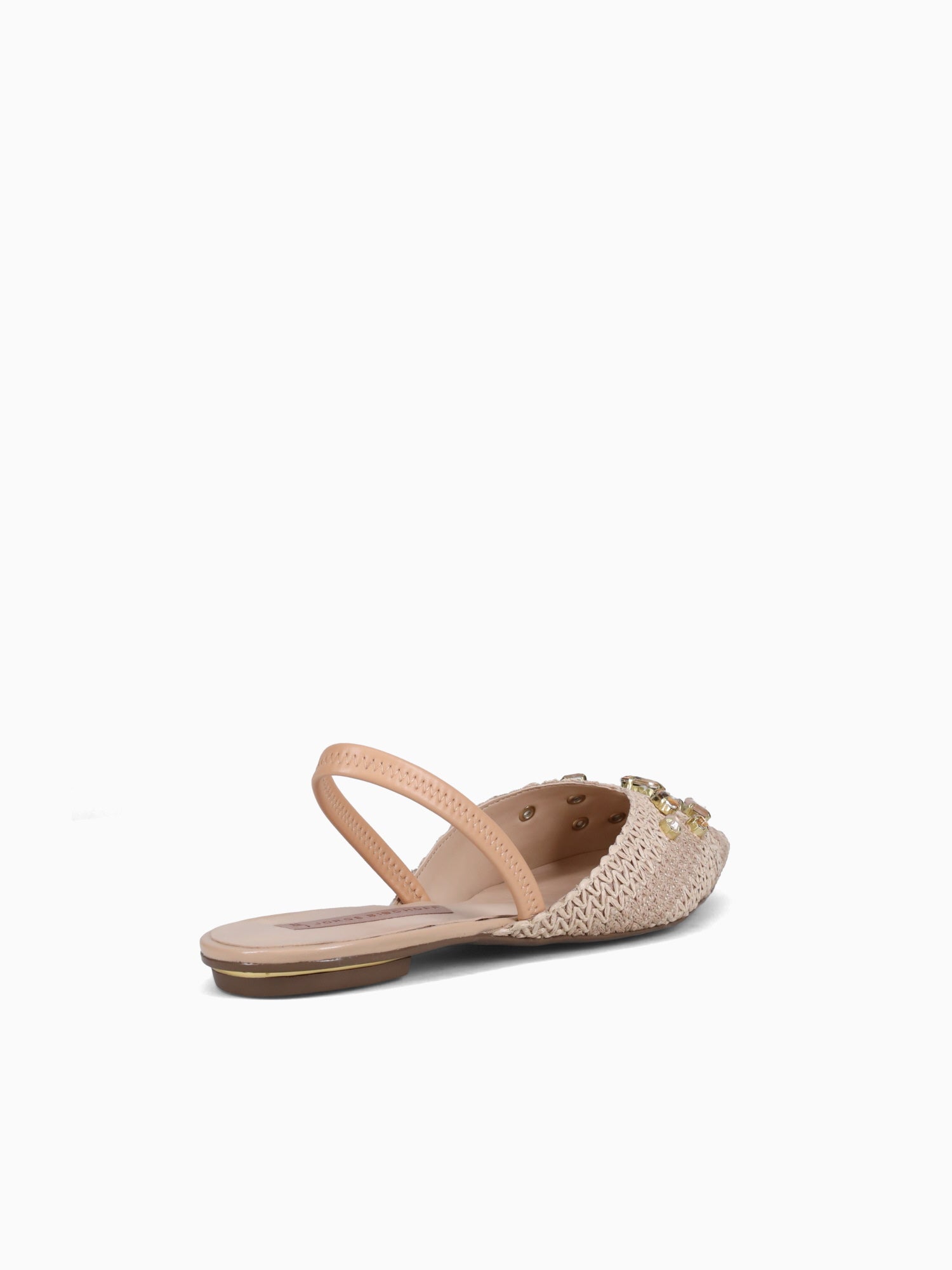 Jylene Nude Weave Beige / 5 / M