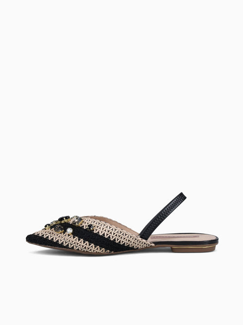 Jylene Black Nude weave Black Multi / 5 / M