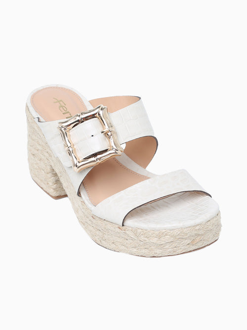 Fae Off White Croco Off White / 5 / M