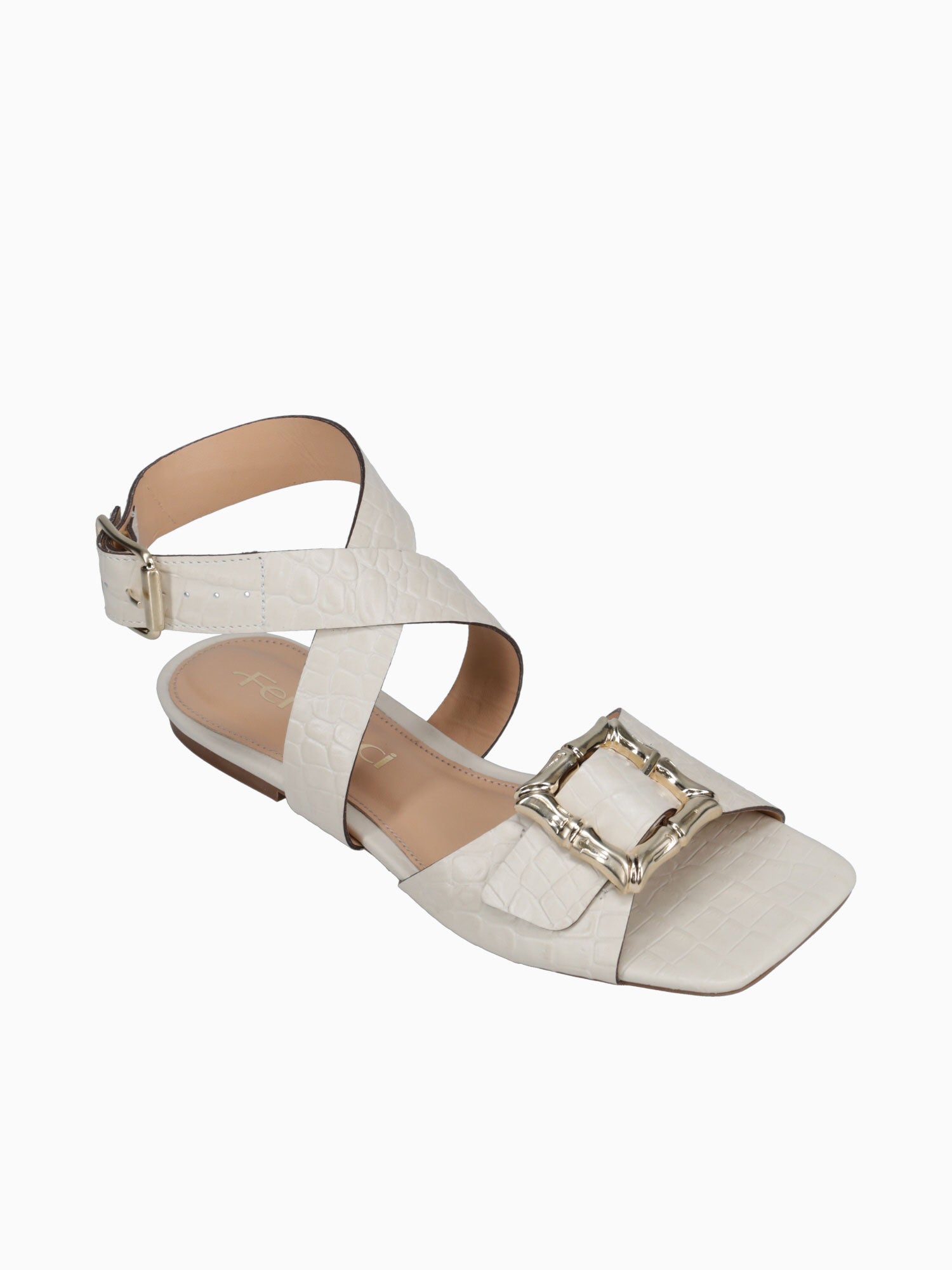 Faelyn Off White Croco Off White / 5 / M