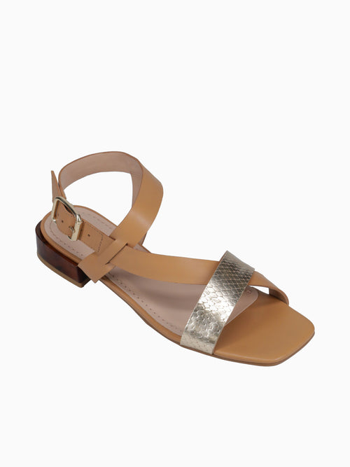 Tess Ouro Camel cobra Toscana Gold / 5 / M