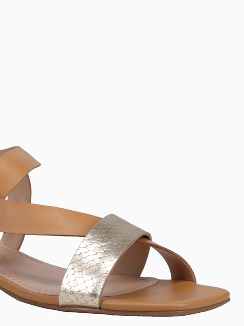 Tess Ouro Camel cobra Toscana Gold / 5 / M