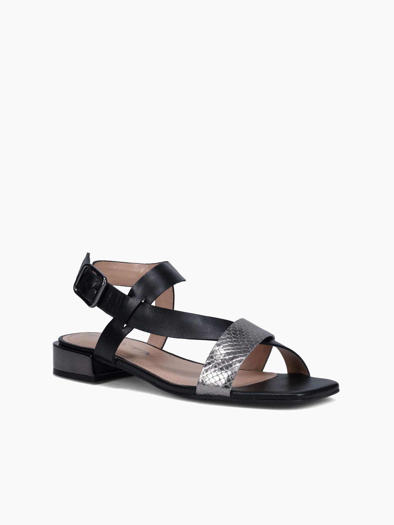 Tess Pewter Preto cobra Toscana Pewter / 5 / M