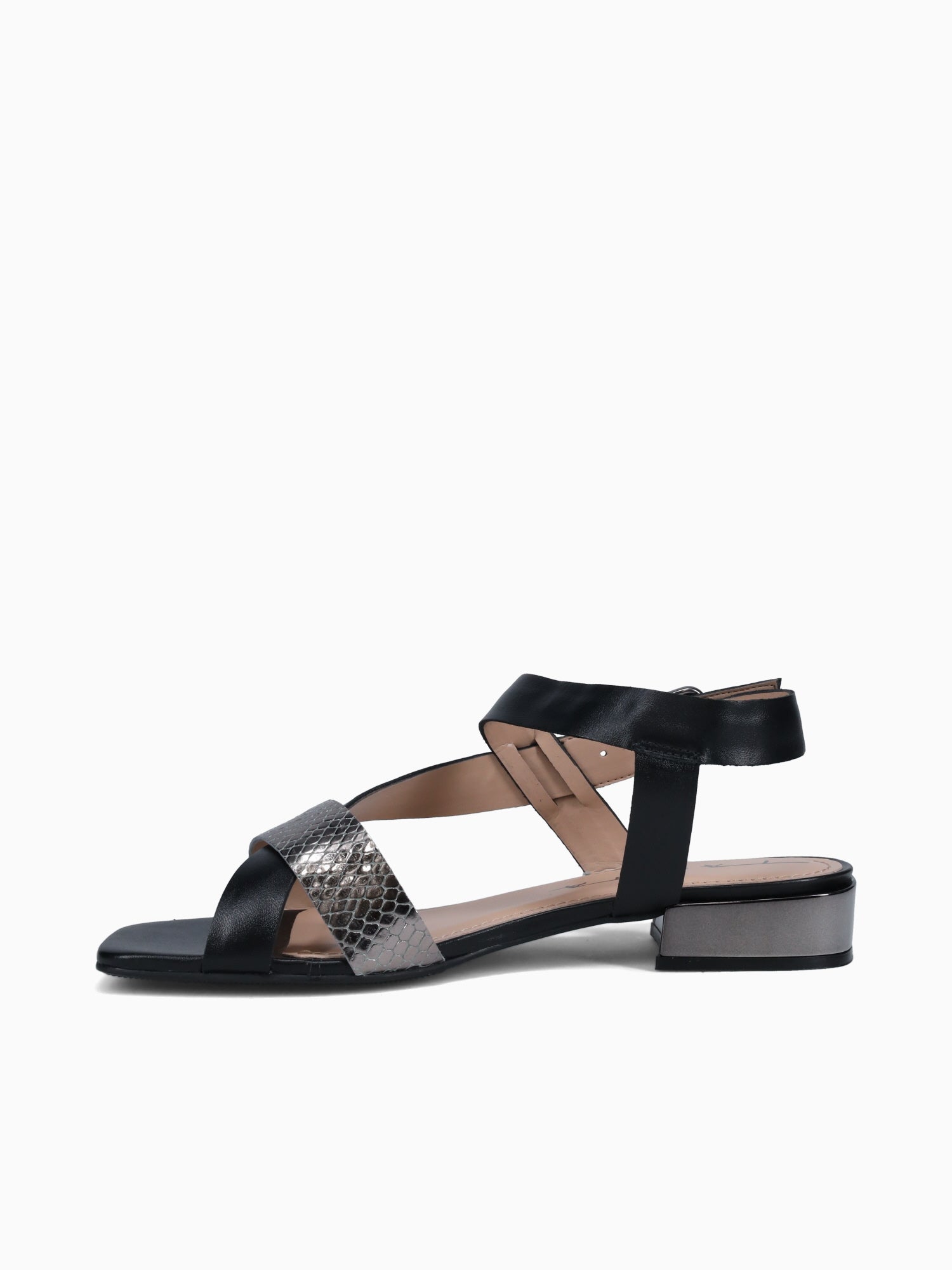 Tess Pewter Preto cobra Toscana Pewter / 5 / M